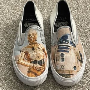 Sperry Star Wars boat shoes size 7